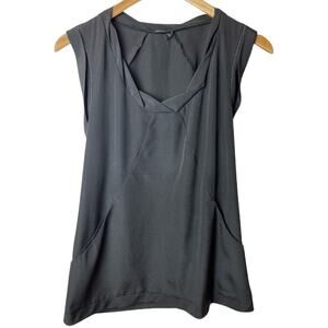 Guess Black Sleeveless Blouse Top Women's Size S
